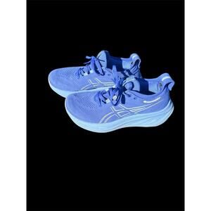 ASICS Women's GelNimbus 26 Running Shoe Sapphire/light Blue Size 7.5 DESCRIPTION